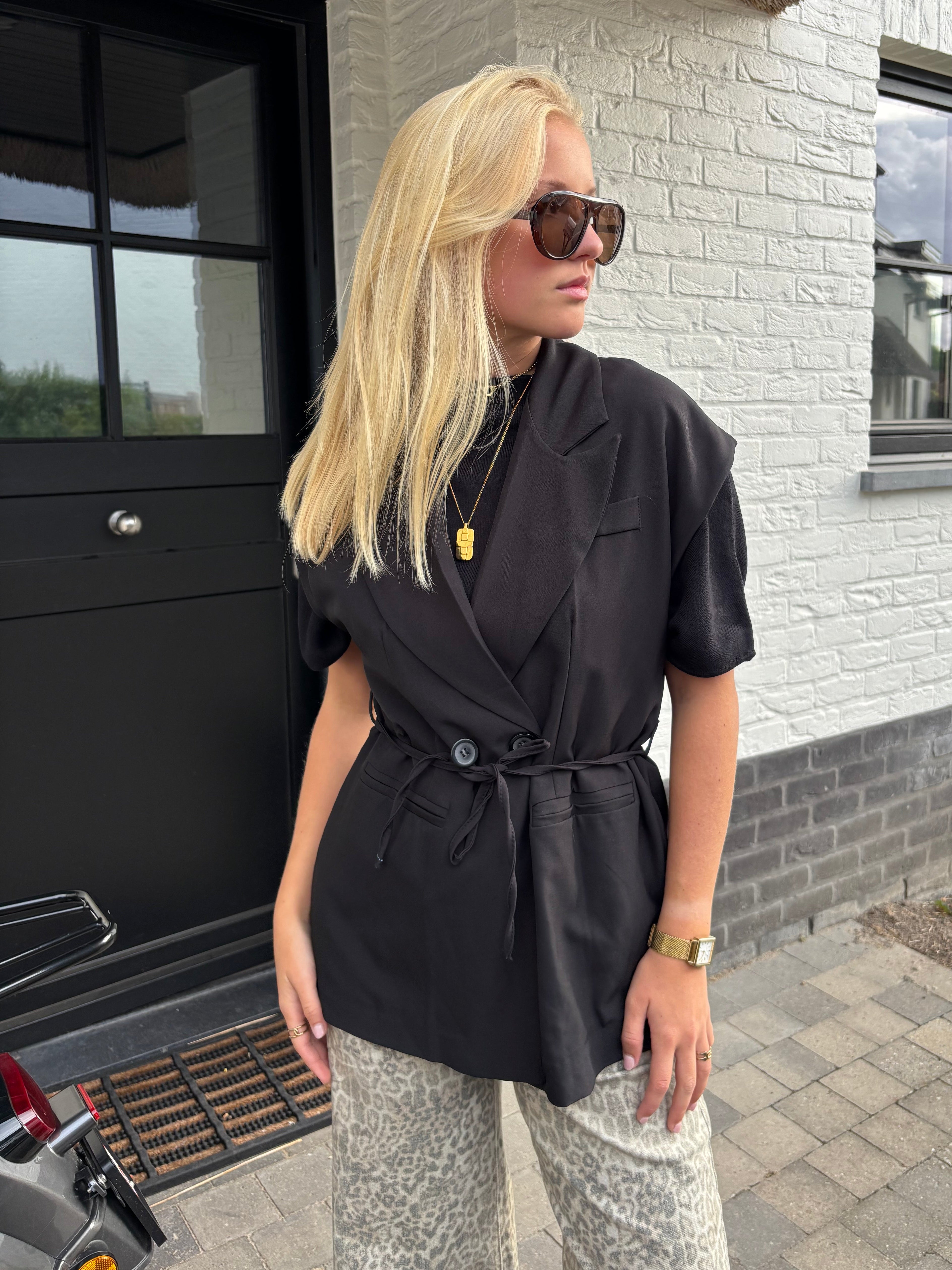 Axelle Blazer - Black