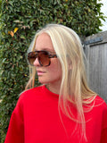 Belle Sunglass - Brown
