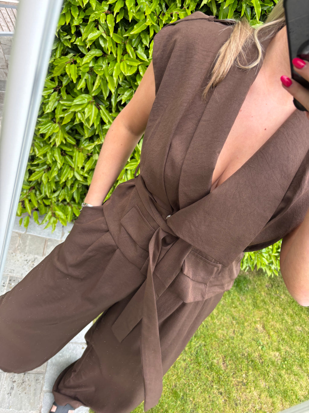 Femke two-piece - Brown