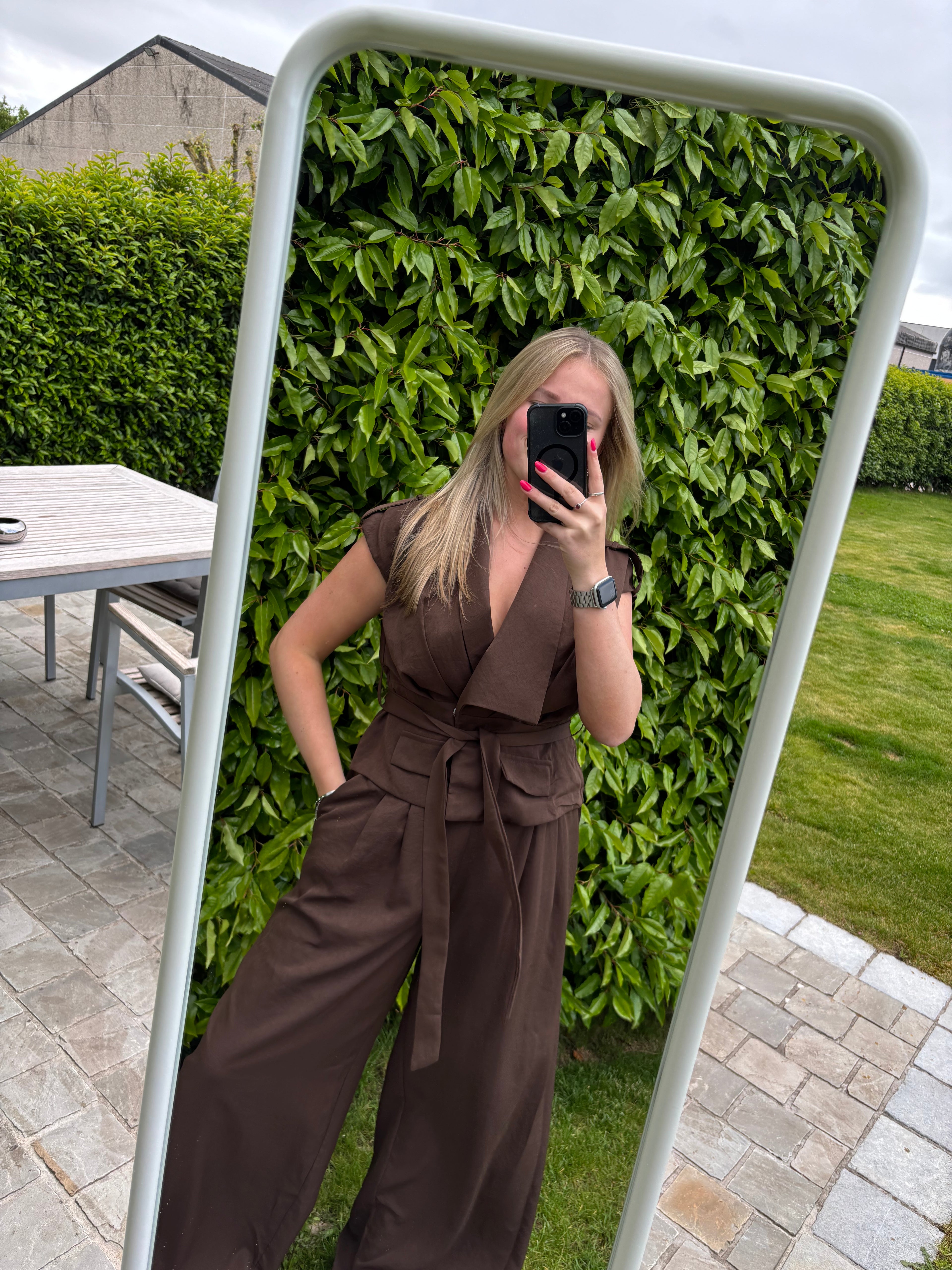 Femke two-piece - Brown