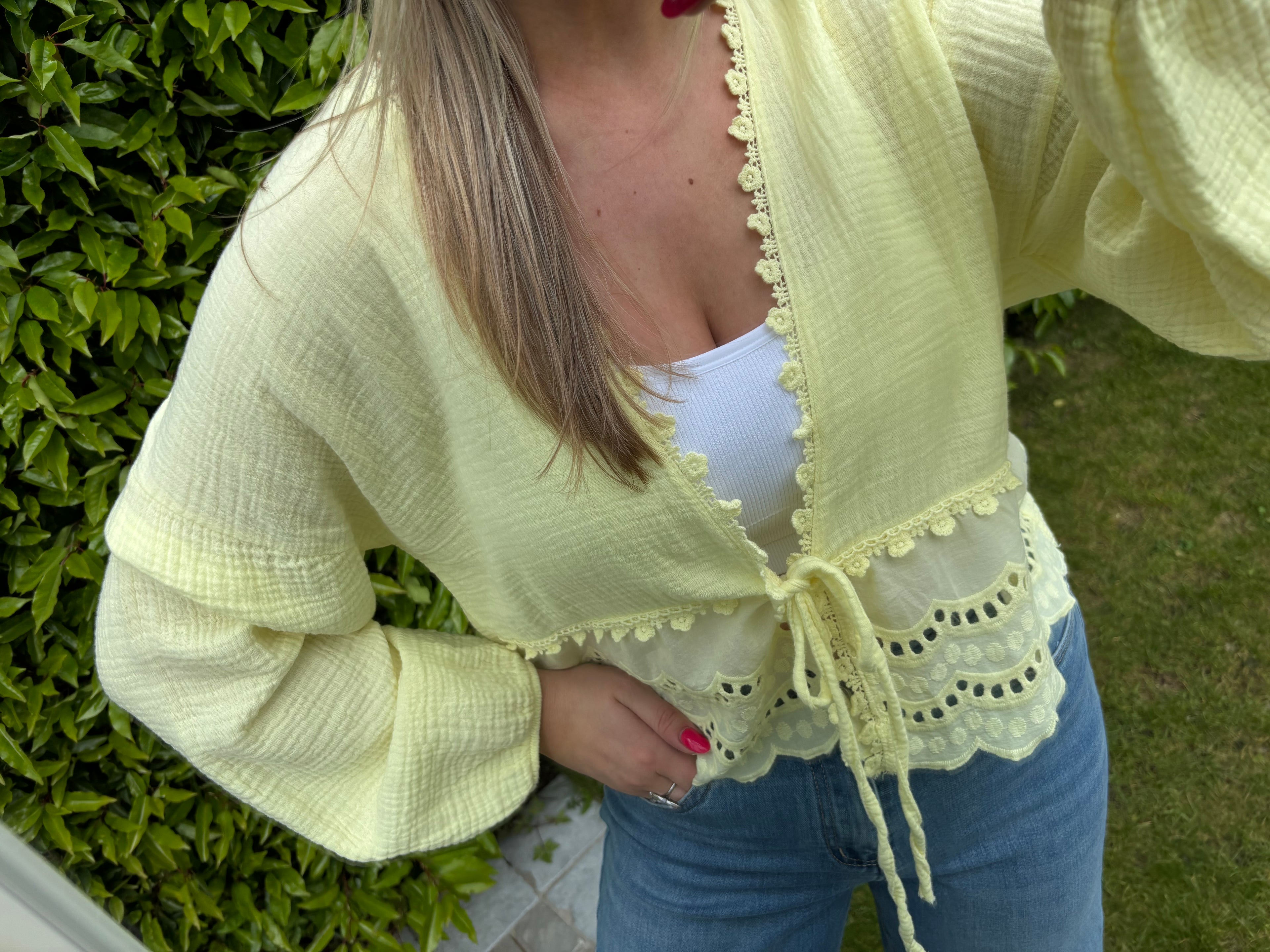 Celeste Blouse - Yellow