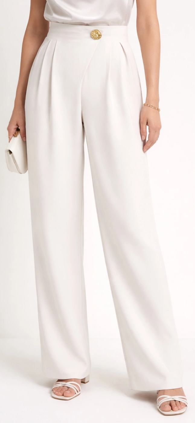 Mila Pants - White