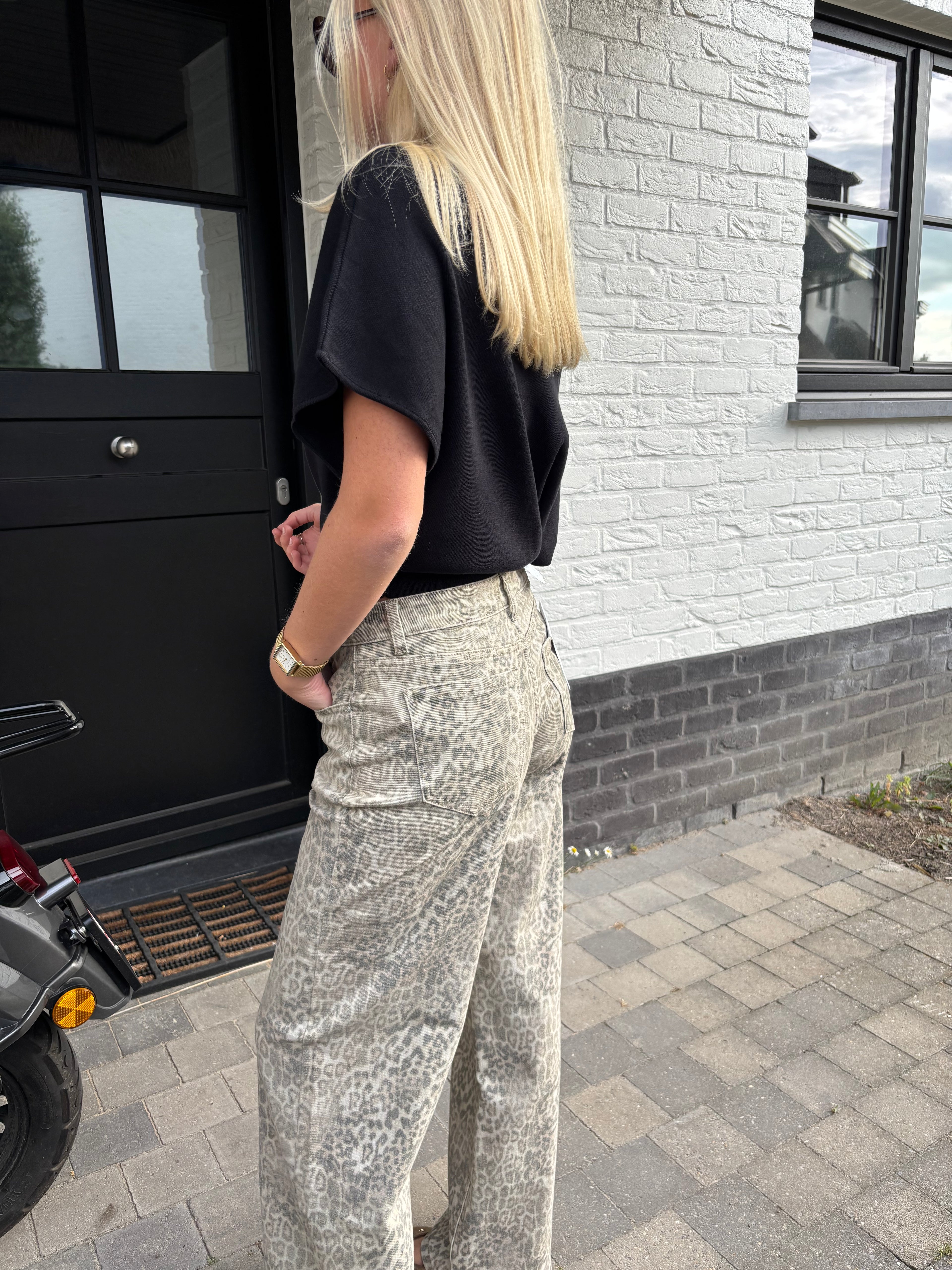 Leopard Jeans