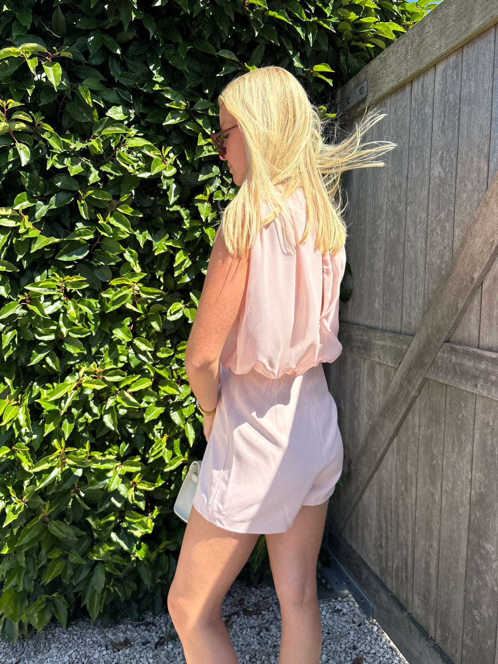 Billie Playsuit - Light Pink