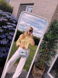 Feline Blouse - Yellow