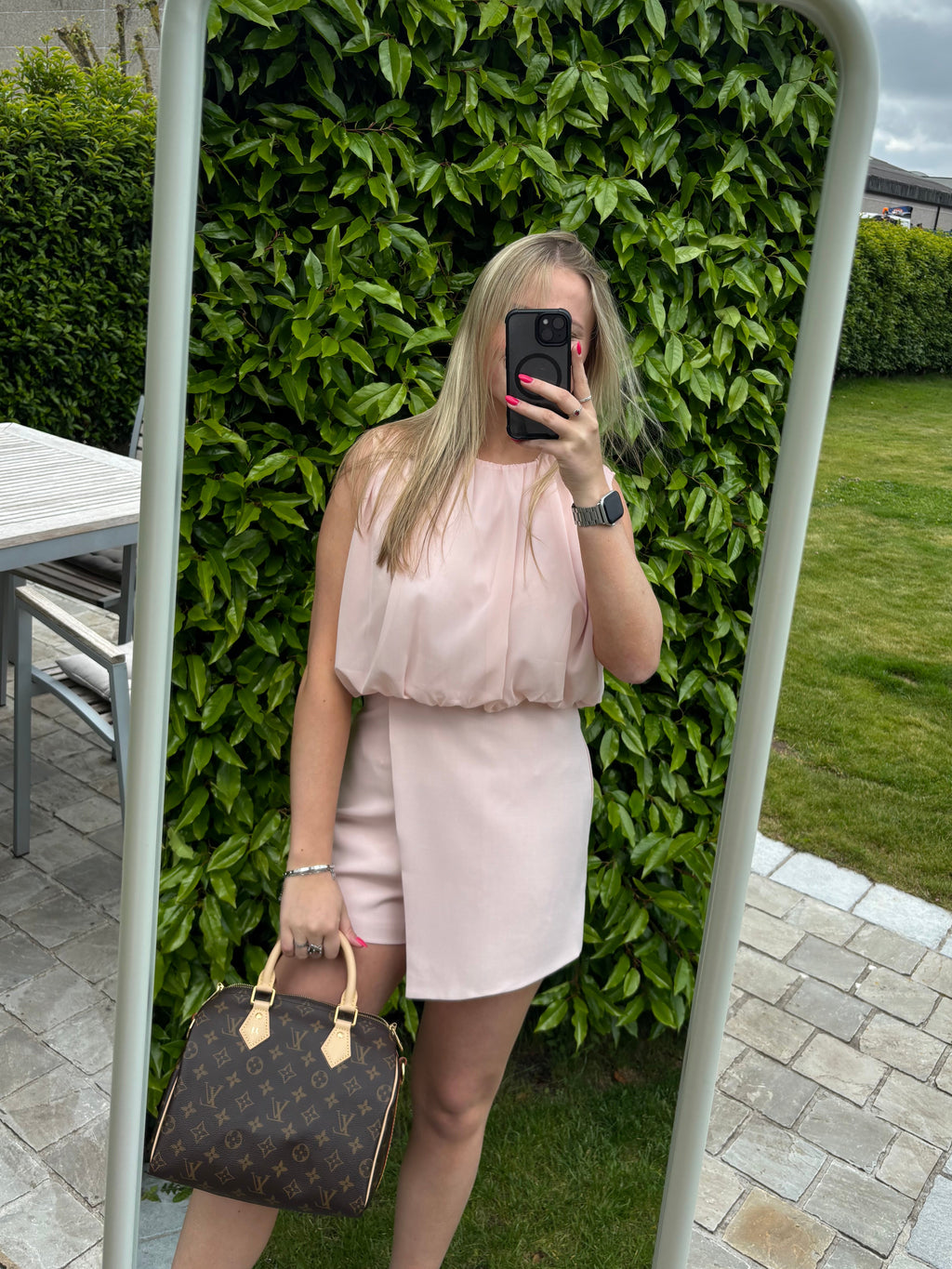 Billie Playsuit - Light Pink