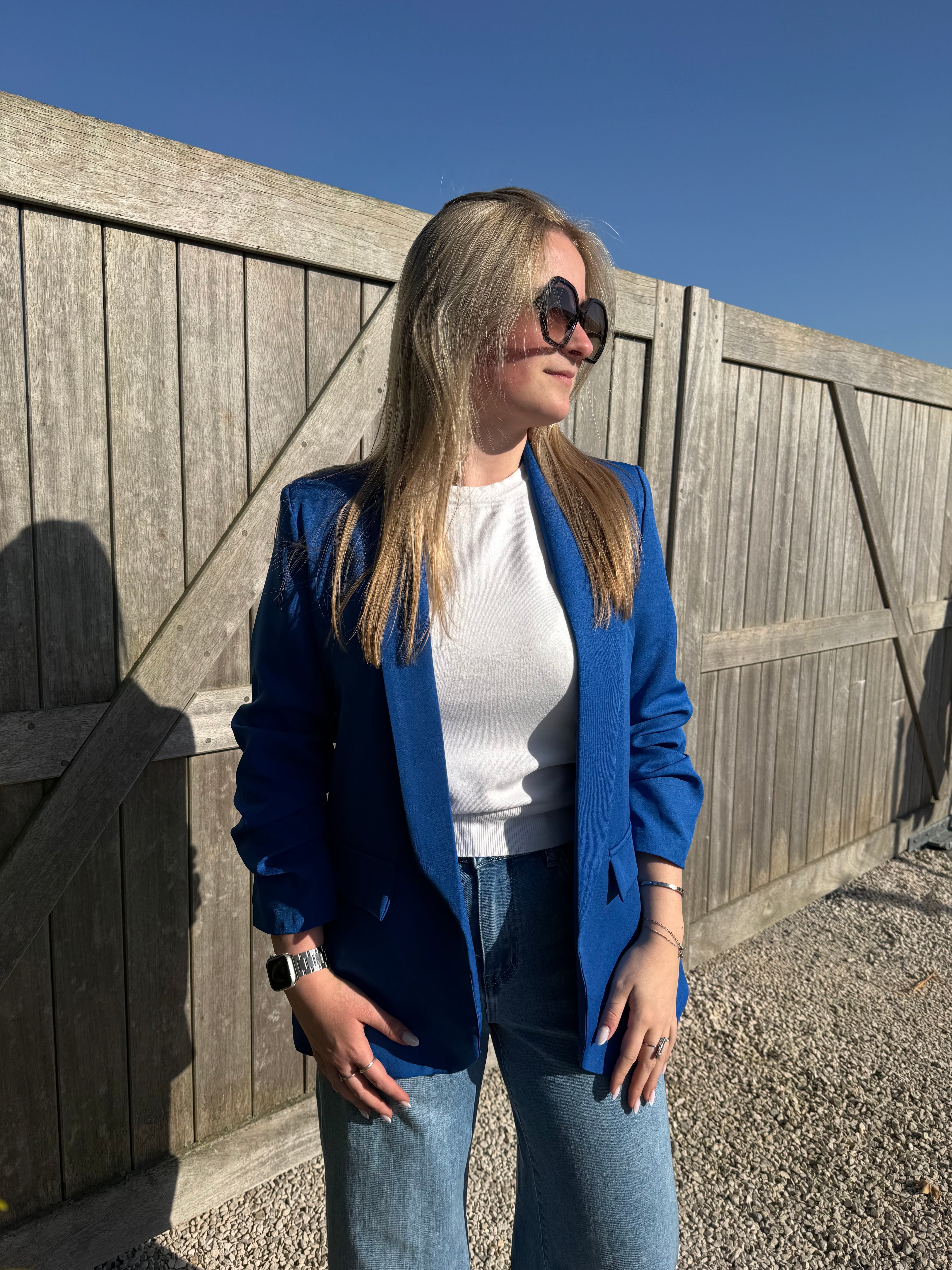 Nitsa Blazer - Royal Blue