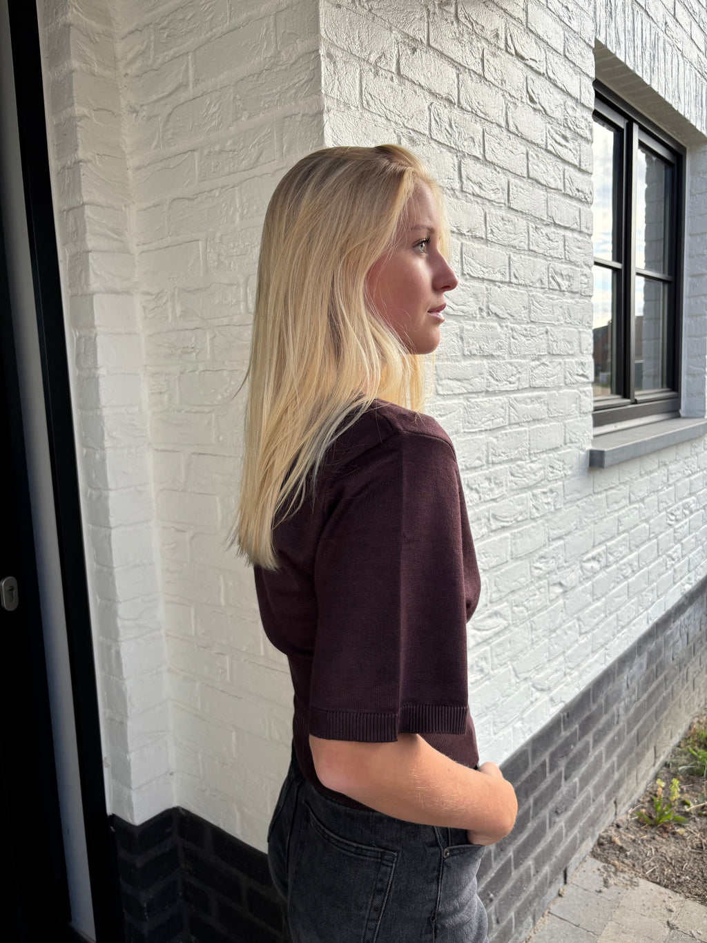 Kiana Top - Brown