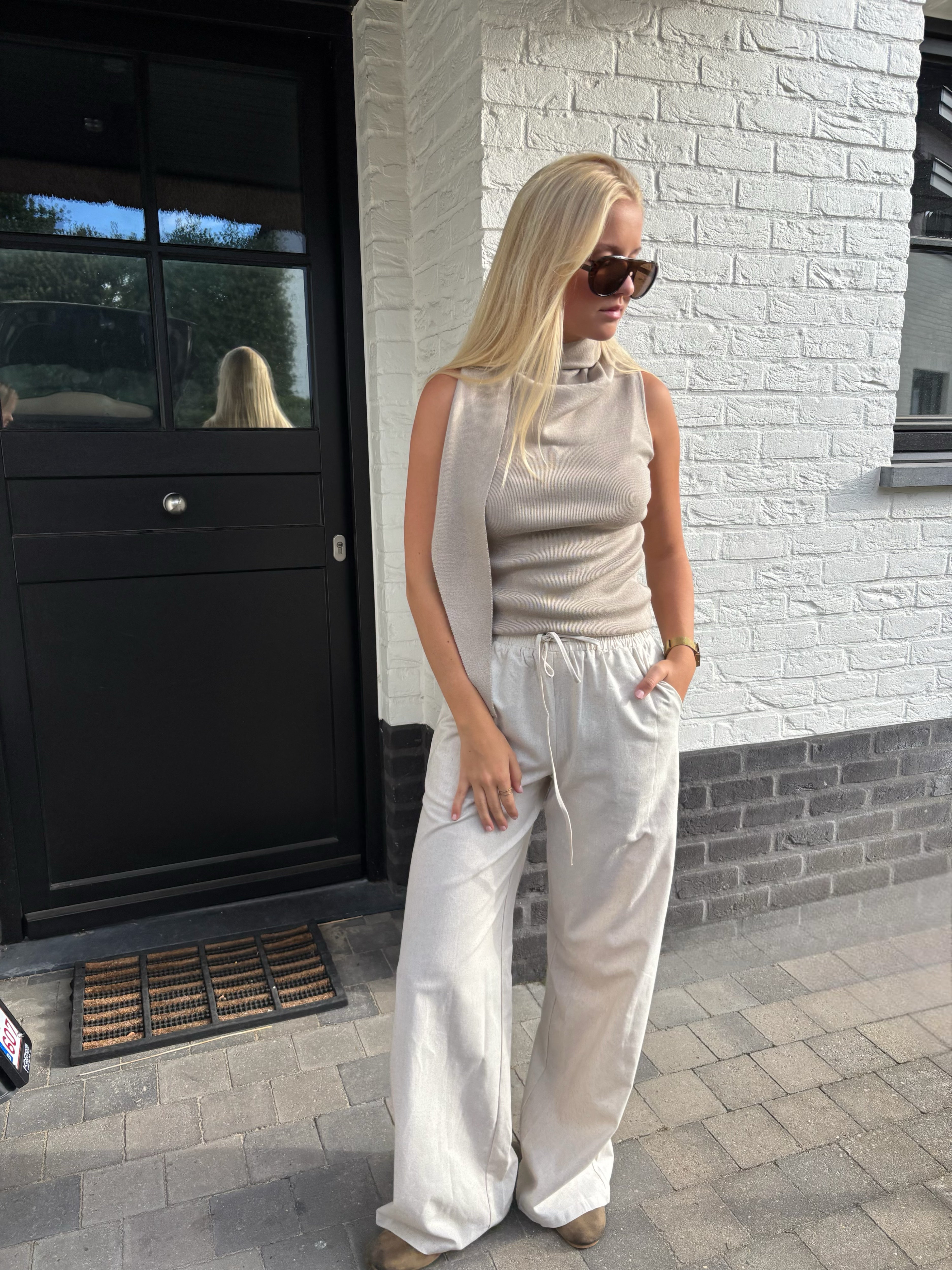 Laura Pants - Beige