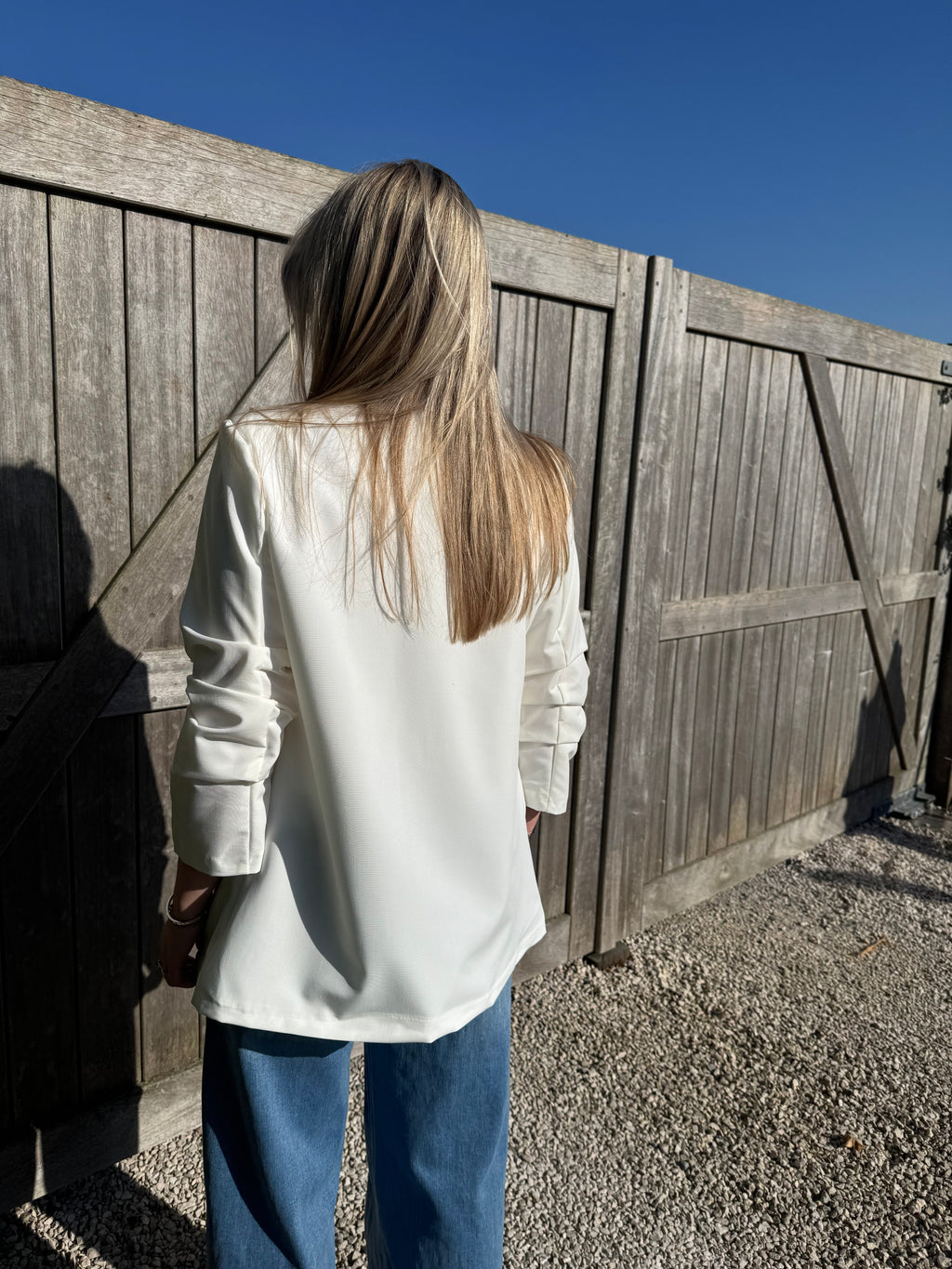 Nitsa Blazer - White