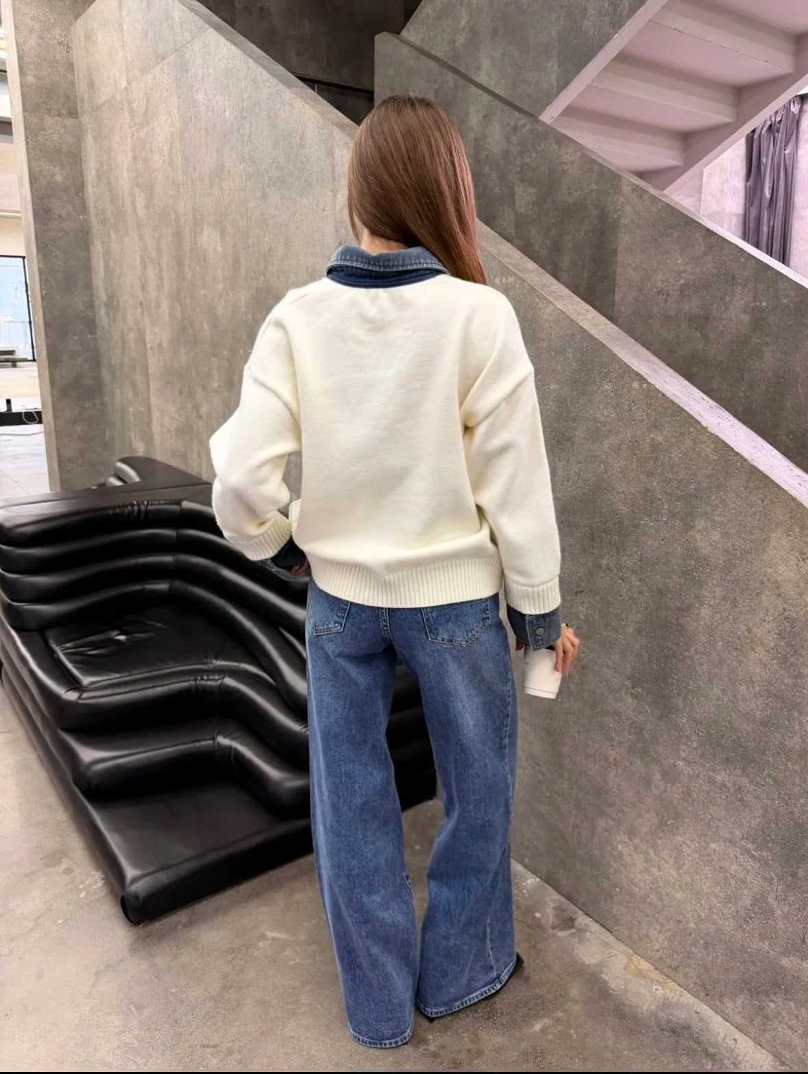 Noami Sweater - Ecru