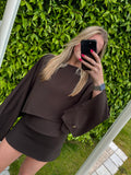 Marrit two-piece - Brown