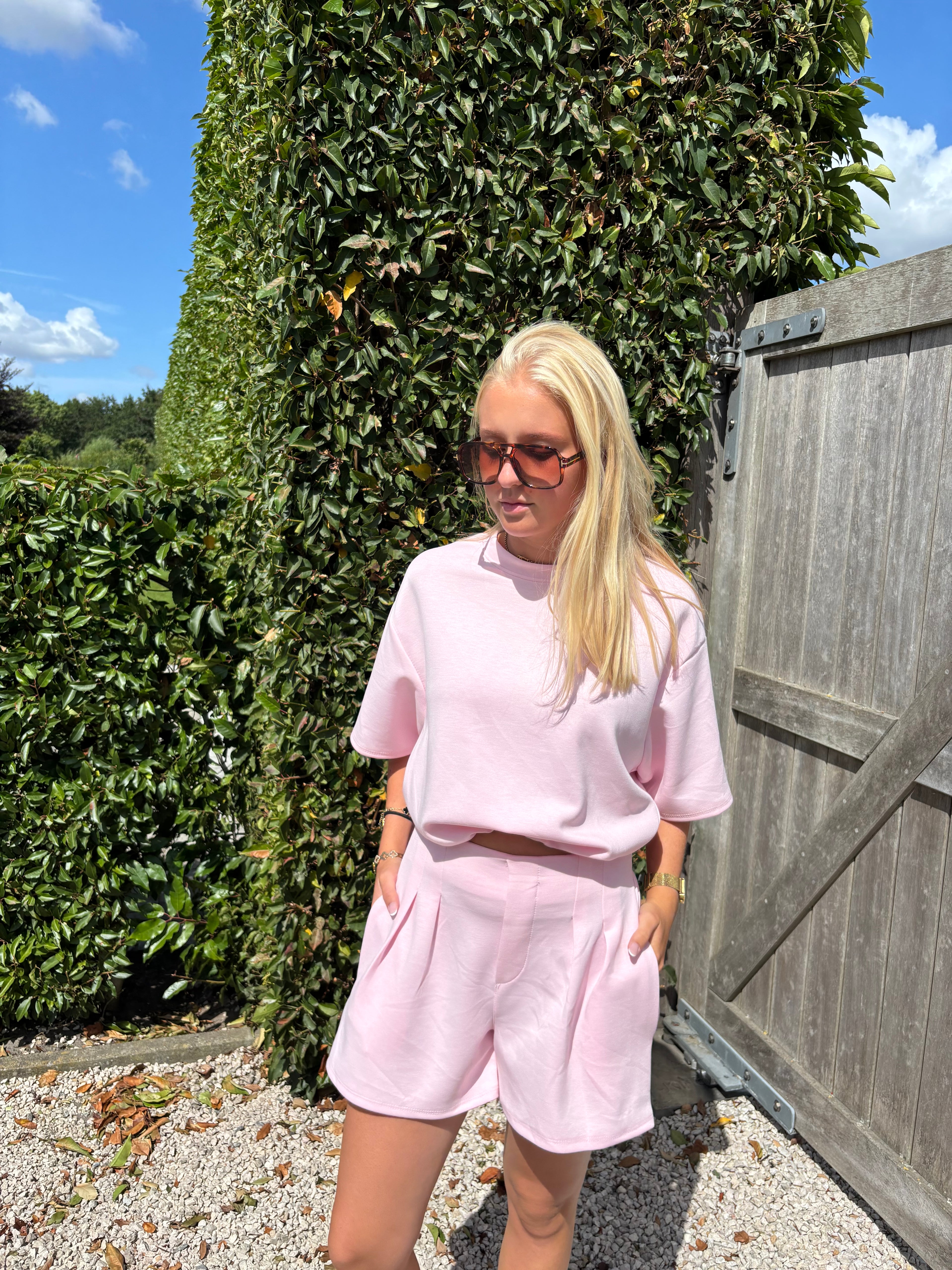 Emily Comfy Set - Light Pink
