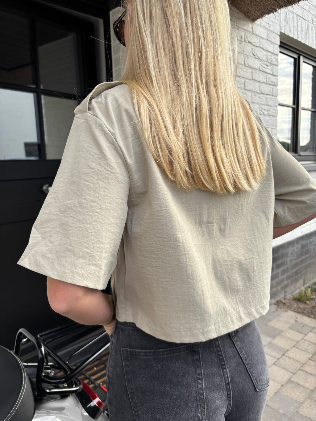 Flo Blouse - Taupe