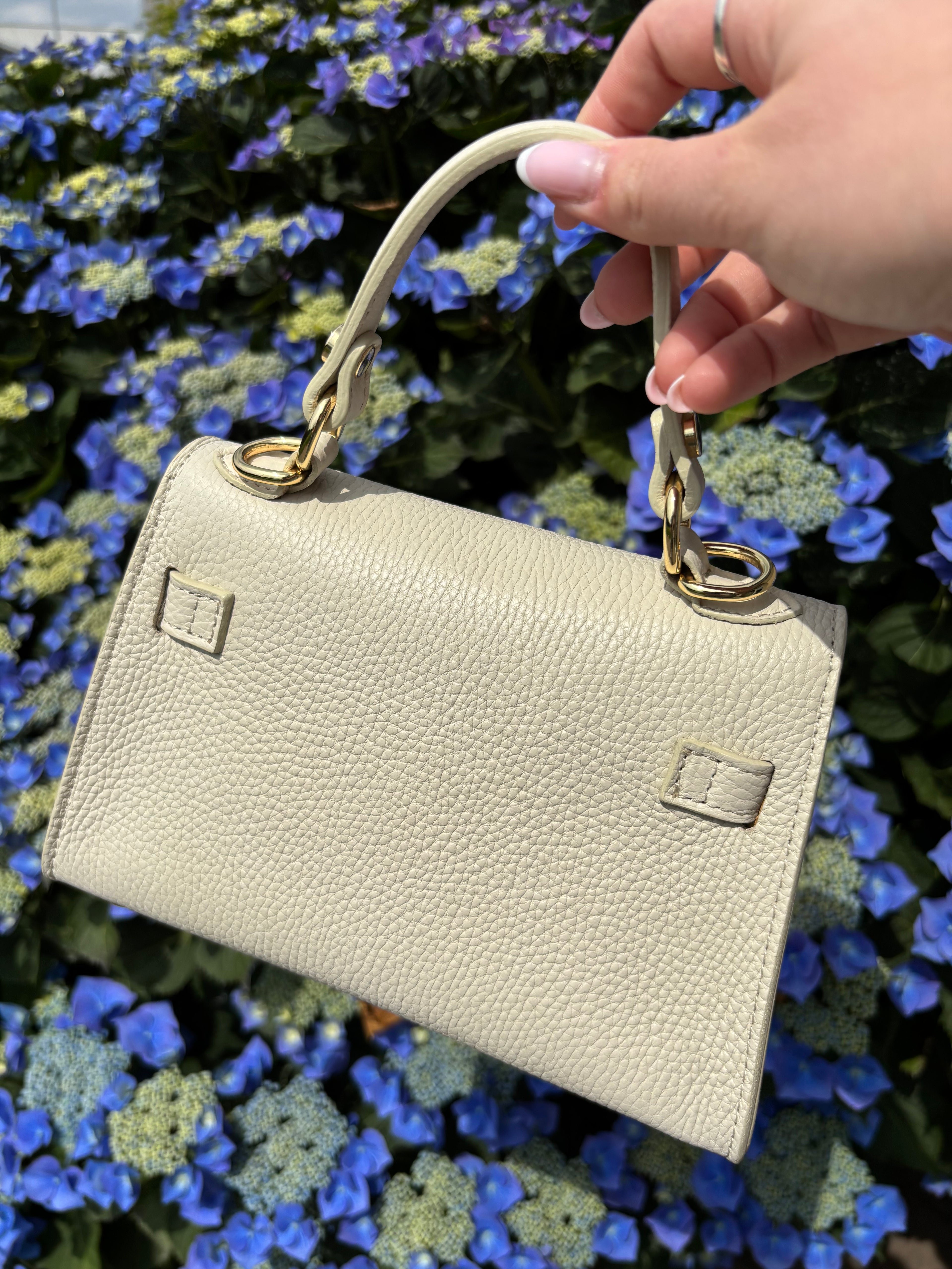 Romy Handbag - Ecru