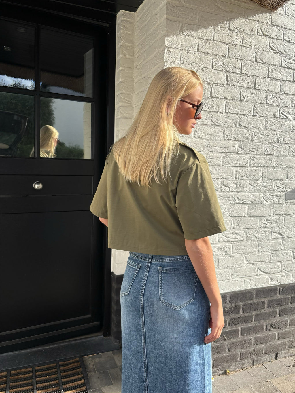 Flo Blouse - Kaki