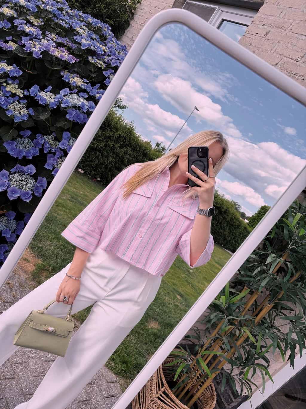 Feline Blouse - Pink