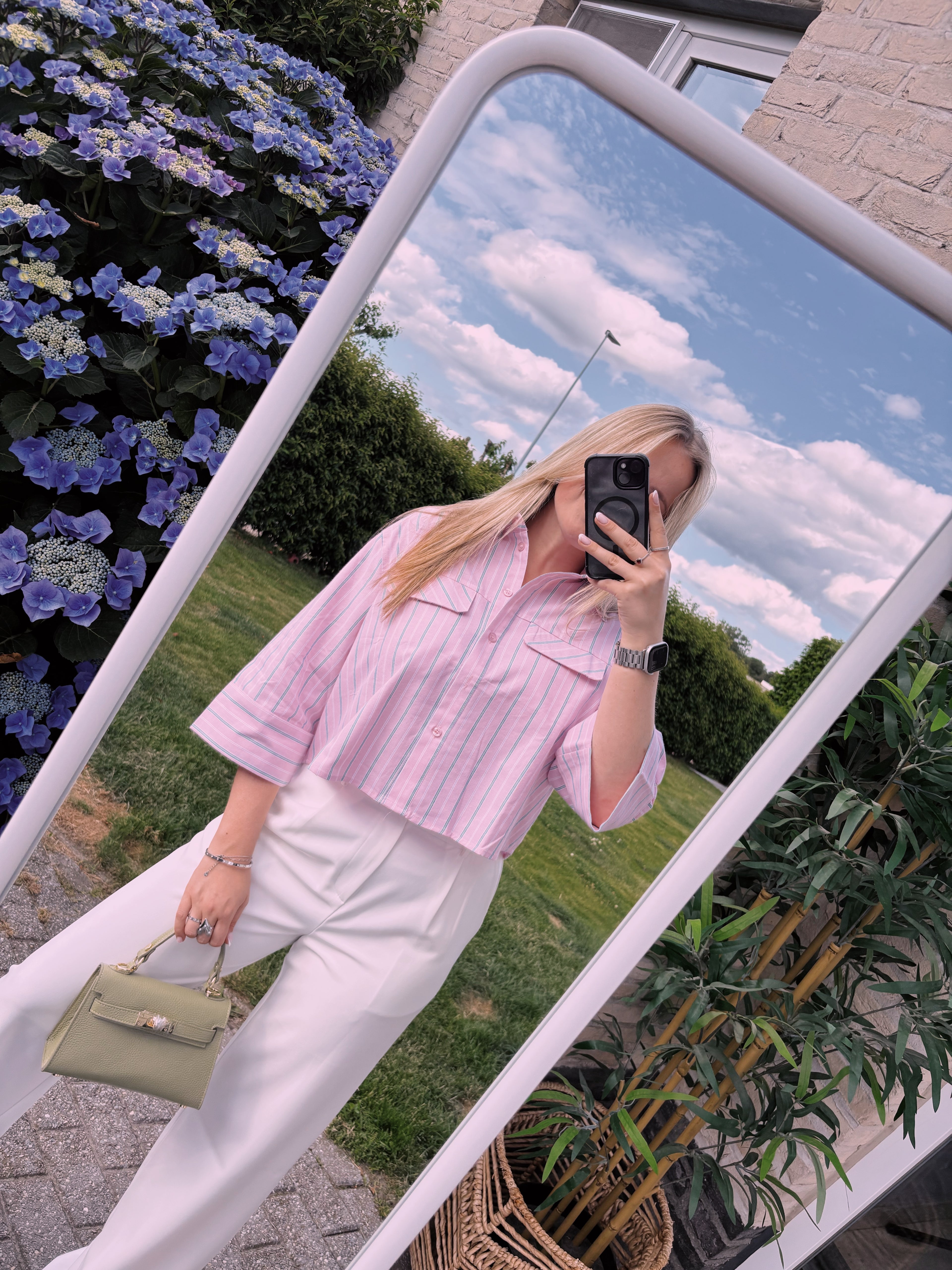 Feline Blouse - Pink