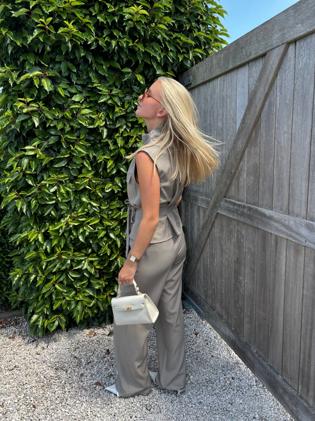 Sofie Pants - Taupe