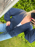 Celeste Blouse - Navy