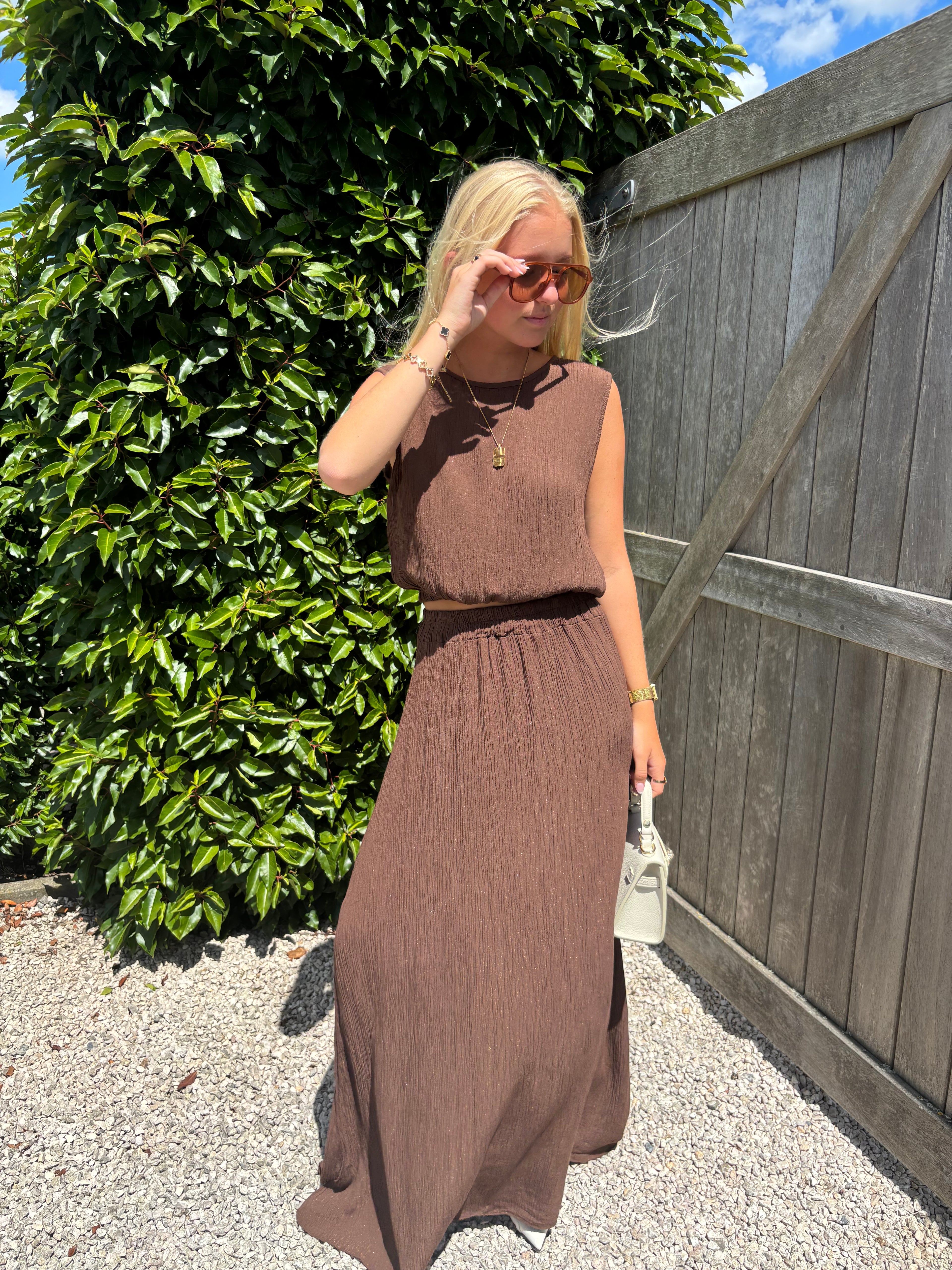 Lisa Two-Piece - Chocolate