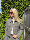 June Short Jacket - Kaki